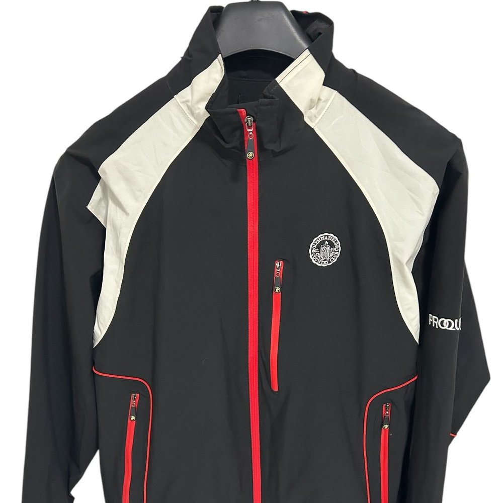 Proquip Golf Windbreaker Jacket Mens Size XL Full Zip Olympia Fields CC Logo